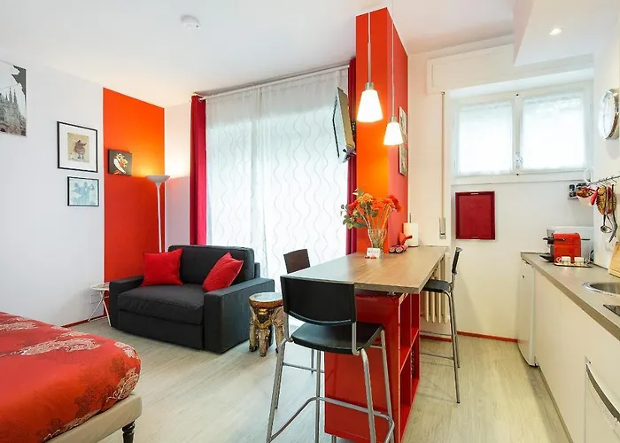 Rosso A Milano, Vicino Allo Ieo Апартаменты Милан